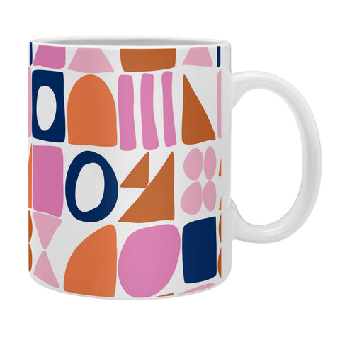 June Journal Sweet Whimsy Shapes Pattern Coffee Mug
