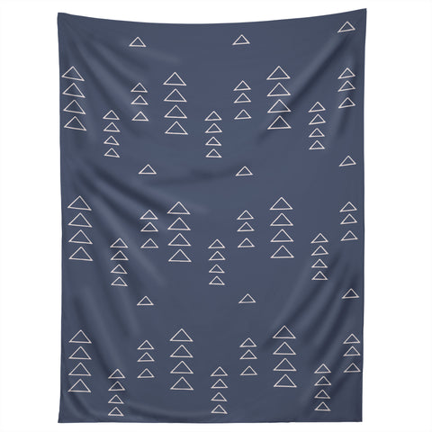 June Journal Triangles in Slate Blue Tapestry