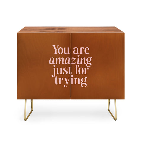 June Journal You Are Amazing Credenza