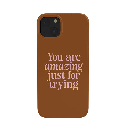 June Journal You Are Amazing Phone Case