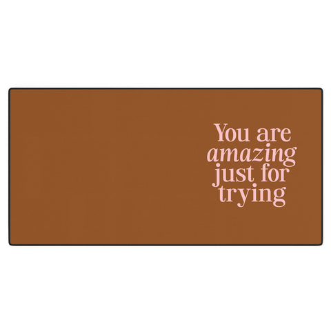 June Journal You Are Amazing Desk Mat