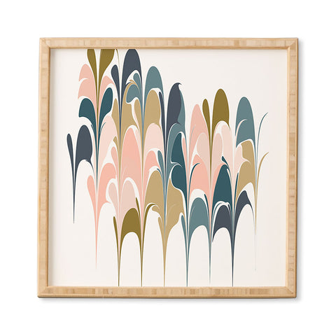 June Journal Zen Abstract Shapes Framed Wall Art