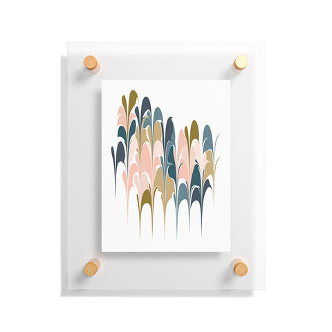 June Journal Zen Abstract Shapes Floating Acrylic Print