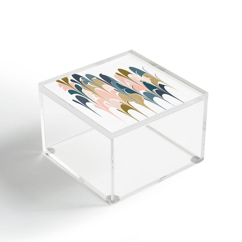 June Journal Zen Abstract Shapes Acrylic Box