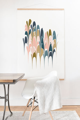 June Journal Zen Abstract Shapes Art Print And Hanger