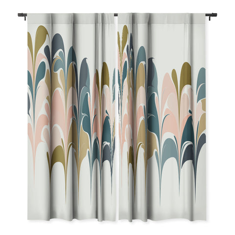 June Journal Zen Abstract Shapes Blackout Non Repeat