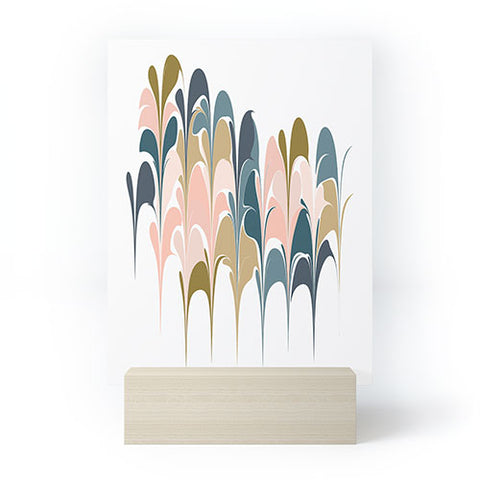 June Journal Zen Abstract Shapes Mini Art Print