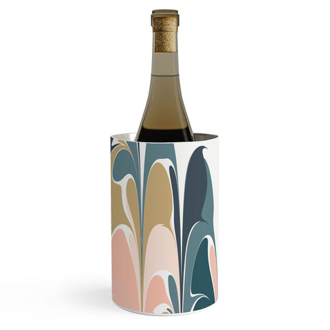 June Journal Zen Abstract Shapes Wine Chiller