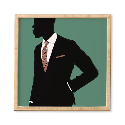justin shiels Business Casual Framed Wall Art