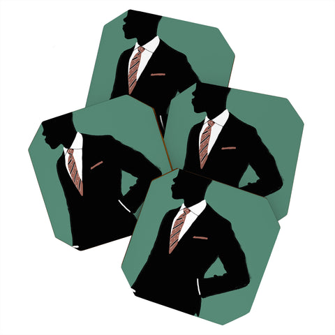 justin shiels Business Casual Coaster Set