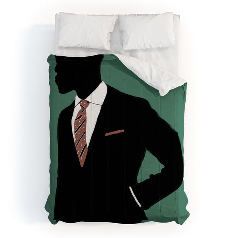 justin shiels Business Casual Comforter
