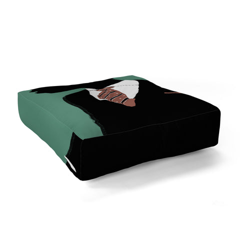 justin shiels Business Casual Floor Pillow Square