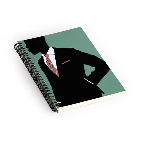 justin shiels Business Casual Spiral Notebook