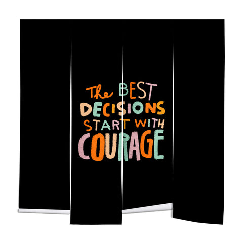 justin shiels Courage Wall Mural