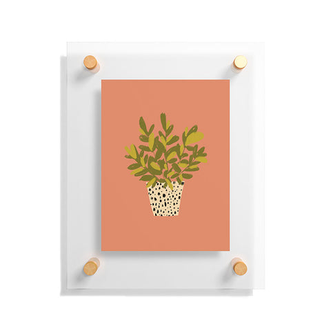 justin shiels Im Really into Plants Now Floating Acrylic Print