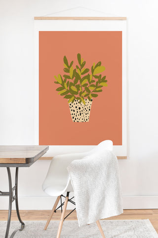 justin shiels Im Really into Plants Now Art Print And Hanger