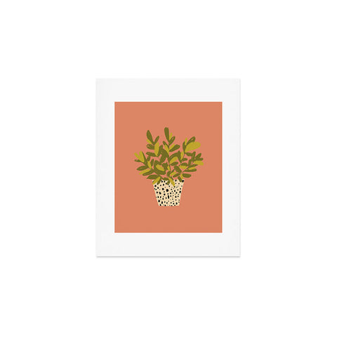justin shiels Im Really into Plants Now Art Print