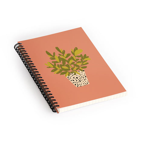 justin shiels Im Really into Plants Now Spiral Notebook