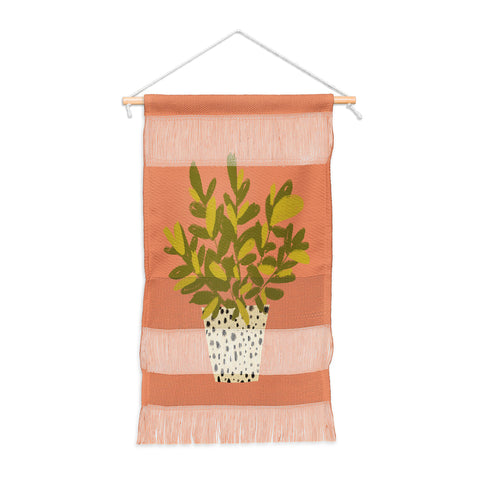 justin shiels Im Really into Plants Now Wall Hanging Portrait