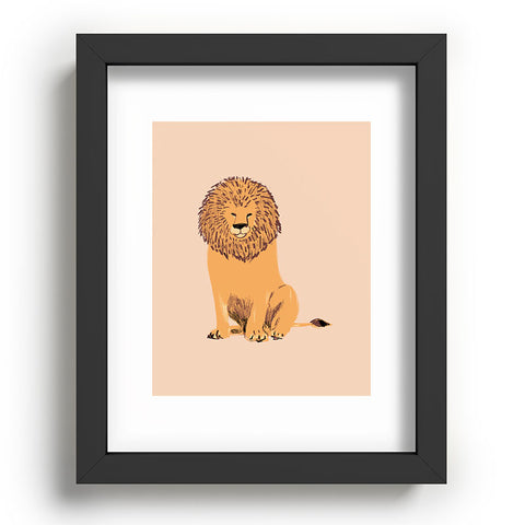 justin shiels Lions Mane Recessed Framing Rectangle