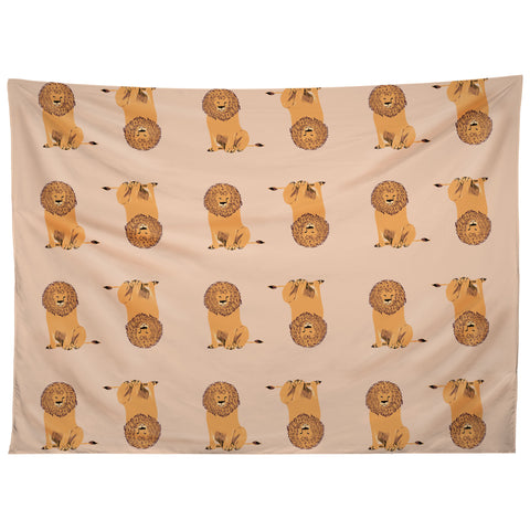 justin shiels Lions Mane Tapestry