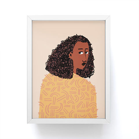 justin shiels No Backwards Steps Framed Mini Art Print