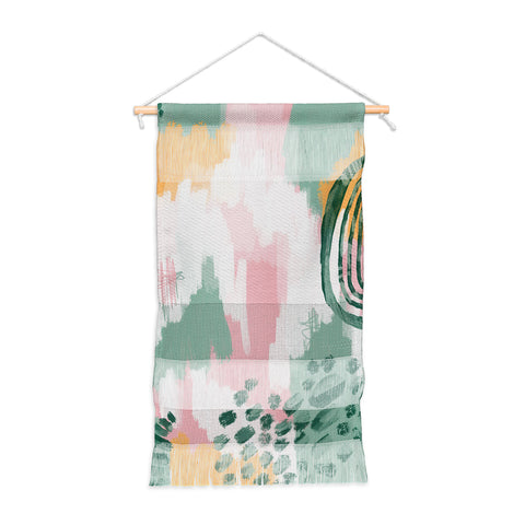 justin shiels Pink In Abstract Wall Hanging Portrait