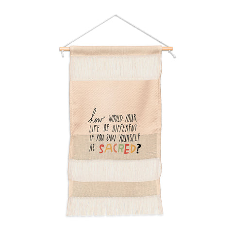 justin shiels Sacred Wall Hanging Portrait