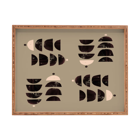 justin shiels Stacks on Stacks Rectangular Tray