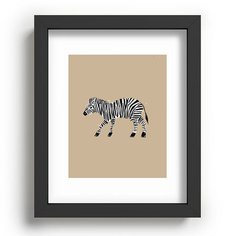 justin shiels Zebra I Recessed Framing Rectangle