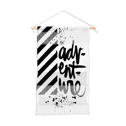 Kal Barteski ADVENTURE bw Wall Hanging Portrait