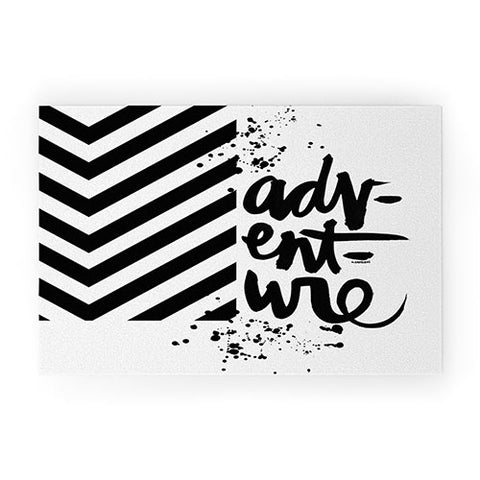 Kal Barteski ADVENTURE bw Welcome Mat