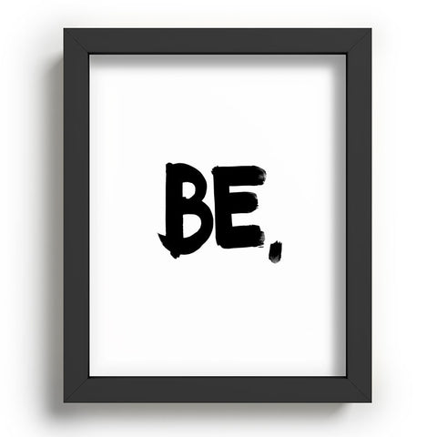 Kal Barteski BE BW Recessed Framing Rectangle