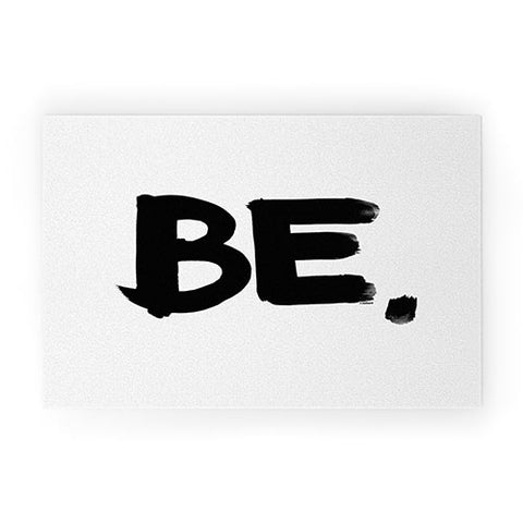 Kal Barteski BE BW Welcome Mat