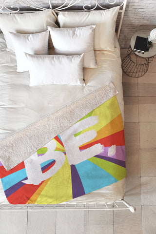 Kal Barteski BE Spectrum 1 Fleece Throw Blanket