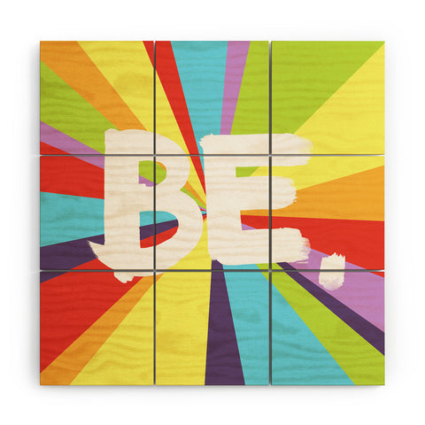 Kal Barteski BE Spectrum 1 Wood Wall Mural