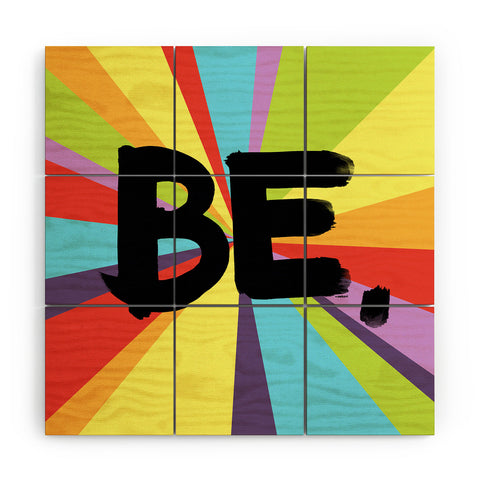 Kal Barteski BE Spectrum 2 Wood Wall Mural