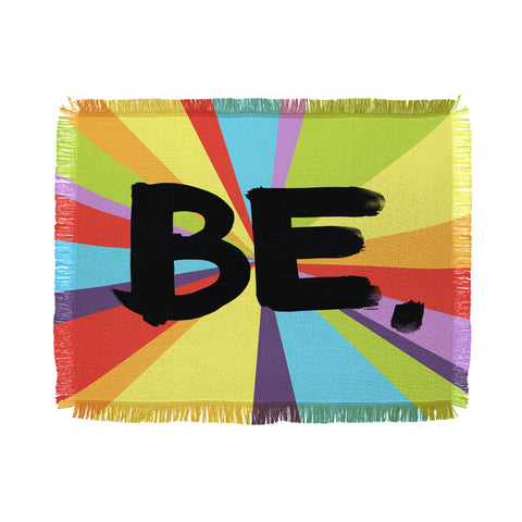 Kal Barteski BE Spectrum 2 Throw Blanket