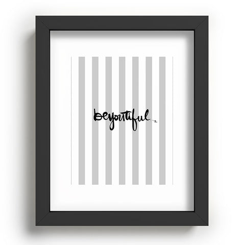 Kal Barteski beYOUtiful stripes Recessed Framing Rectangle