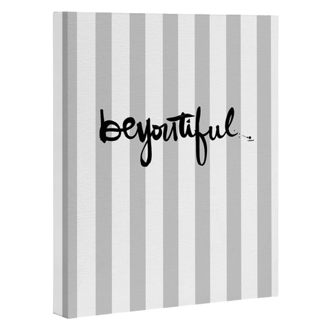 Kal Barteski beYOUtiful stripes Art Canvas