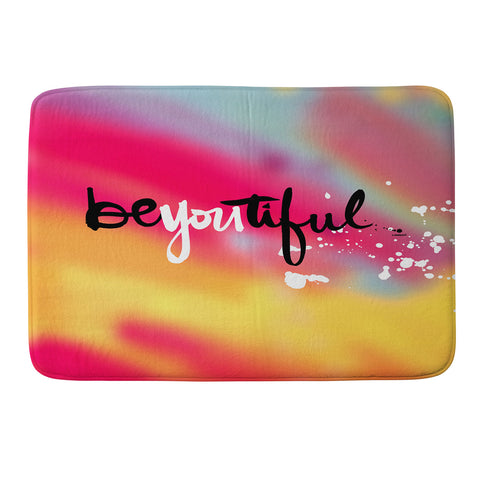 Kal Barteski beYOUtiful sunset Memory Foam Bath Mat