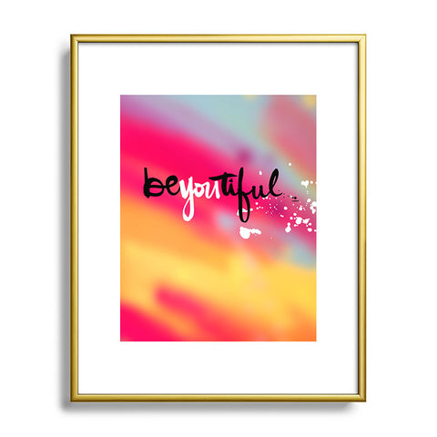 Kal Barteski beYOUtiful sunset Metal Framed Art Print