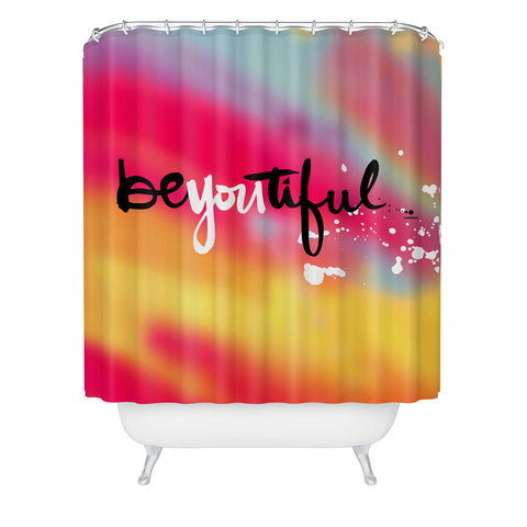 Kal Barteski beYOUtiful sunset Shower Curtain