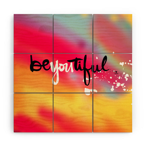 Kal Barteski beYOUtiful sunset Wood Wall Mural