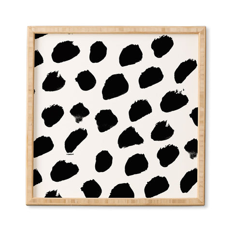 Kal Barteski BIG DOTS Framed Wall Art