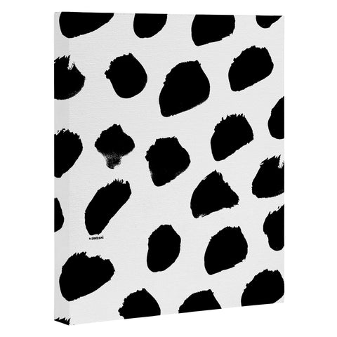 Kal Barteski BIG DOTS Art Canvas