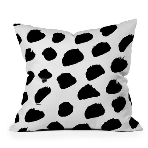 Kal Barteski BIG DOTS Throw Pillow