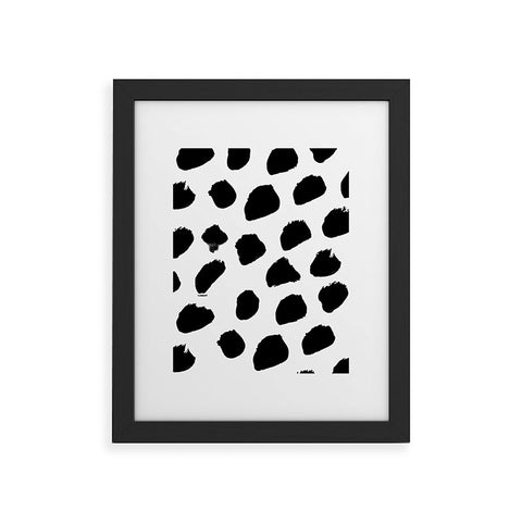 Kal Barteski BIG DOTS Framed Art Print