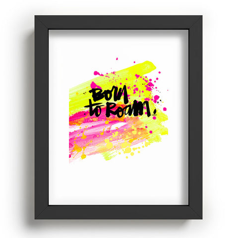 Kal Barteski BORN TO ROAM Recessed Framing Rectangle