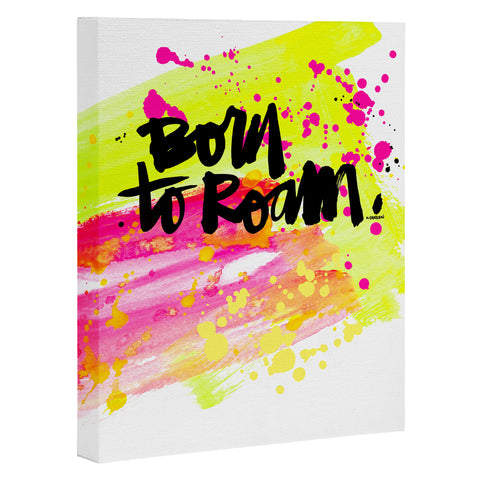 Kal Barteski BORN TO ROAM Art Canvas